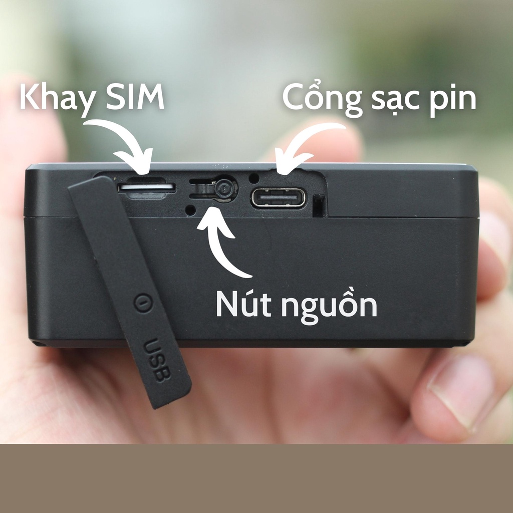 Định vị không dây K9 4G - Giám sát xe máy ô tô độ chính xác cao, nghe âm thanh, nam châm siêu mạnh