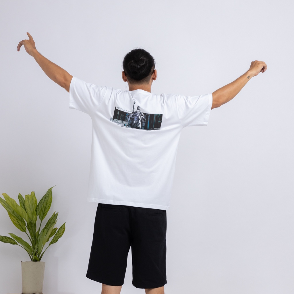 Áo thun form rộng tay lỡ Unisex phông Nam Nữ G.O.D Cao Cấp Local Brand M Studio