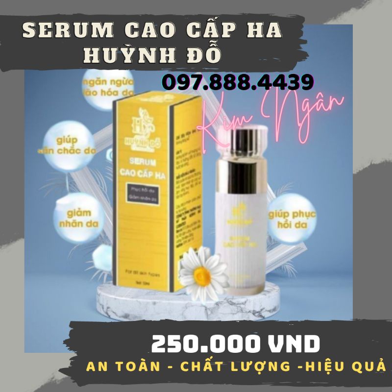 SERUM CAO CẤP HA HUỲNH ĐỖ
