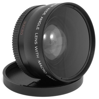 0.45X Wide Angle Lens 58mm with Macro for Canon EOS 650D 50D 40D400D 450D. 0.45X ống kính 58mm góc rộng cho Canon. LF037