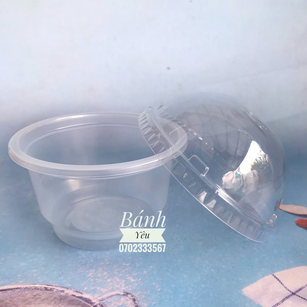 Bộ 10 ly nhựa mini nắp cầu lùn - BB44A