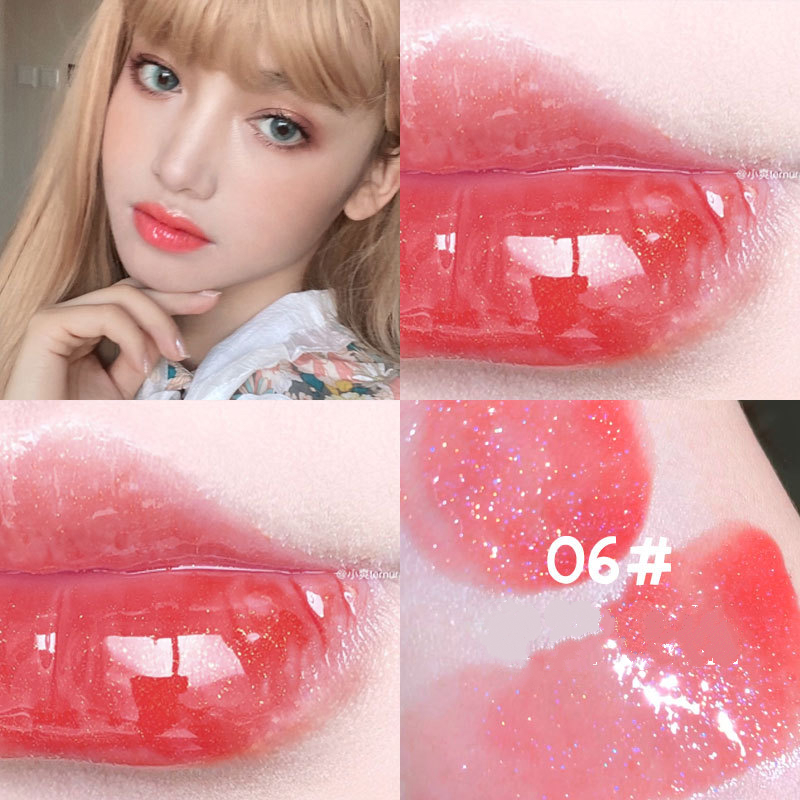 [Hàng mới về] Son bóng lâu trôi dưỡng ẩm chống dính cốc 6 màu tùy chọn | BigBuy360 - bigbuy360.vn