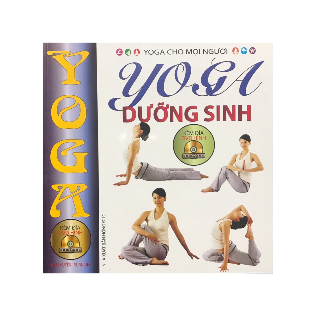 Sách - Yoga dưỡng sinh , kèm đĩa CD ( Minh Lâm )