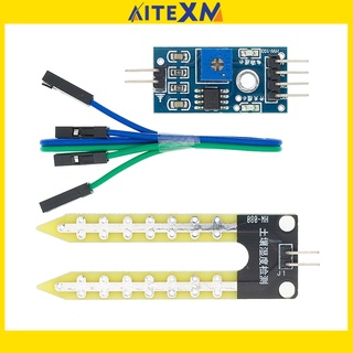 Lm393 Độ ẩm đất Máy đo độ ẩm Phát hiện mô-đun cảm biến độ ẩm Bảng phát triển Robot DIY Xe thông minh cho arduino