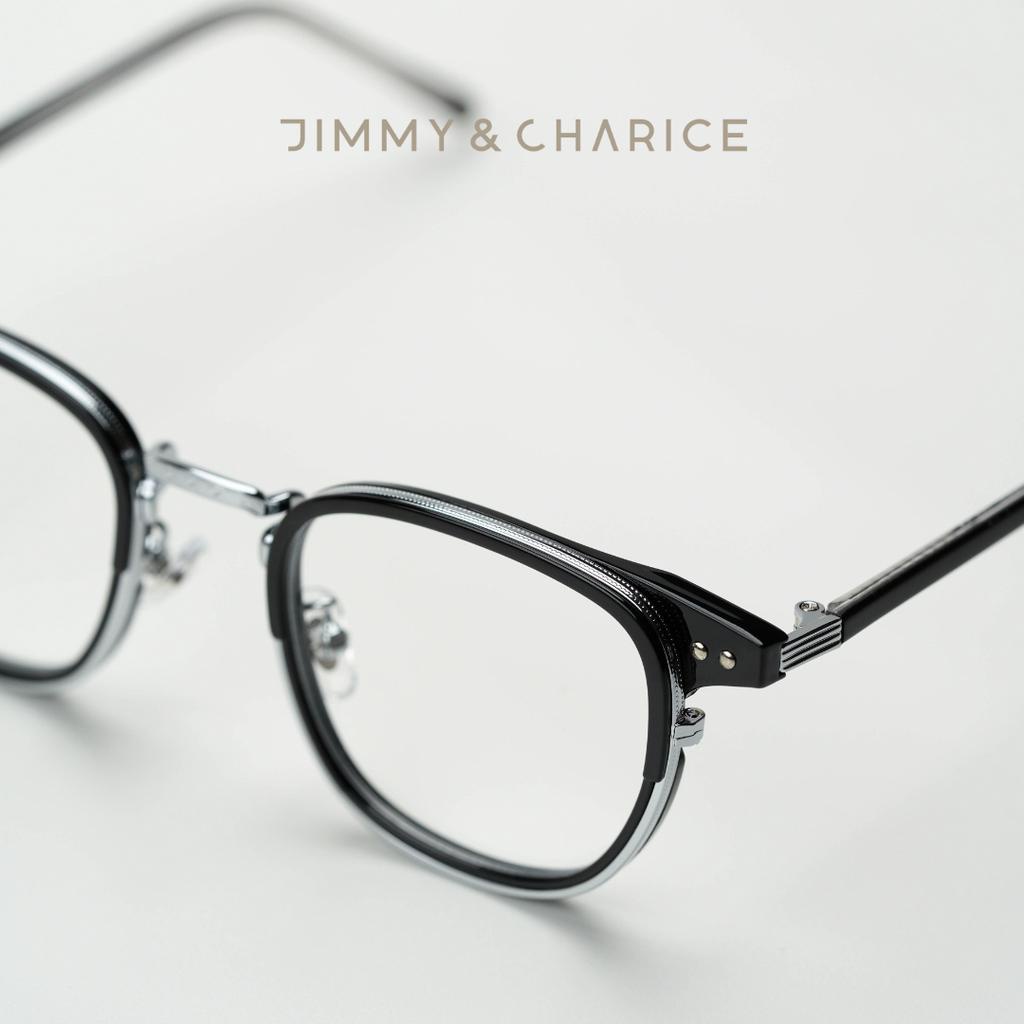 Gọng kính cận nữ mắt vuông nhựa Jimmy & Charice Belle kc536