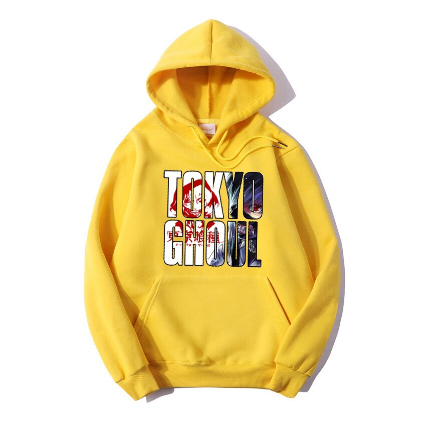 Áo Hoodie Dài Tay In Chữ Tokyo Ghoul Thời Trang Mùa Thu Cho Nữ