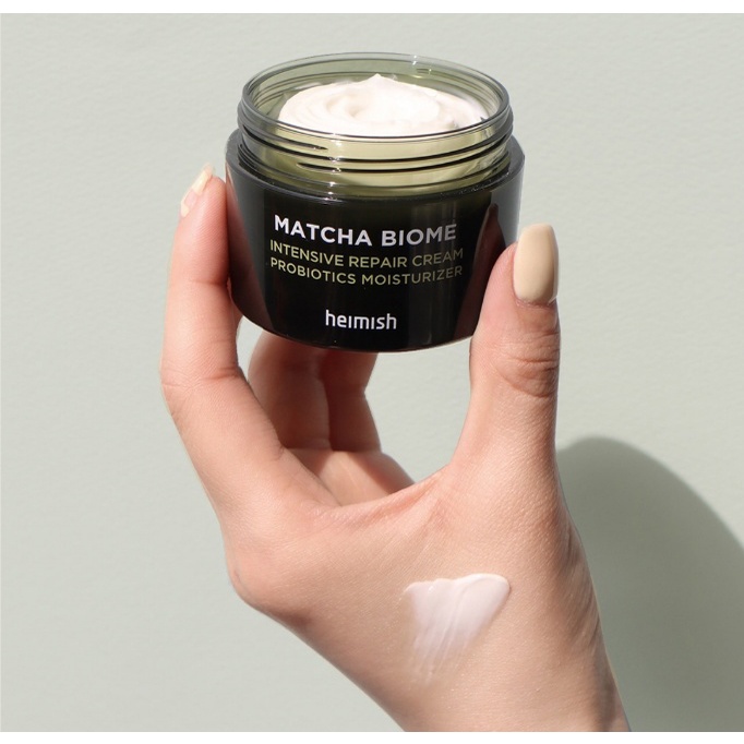 Line dưỡng phục hồi, dextox da HEIMISH MATCHA BIOME