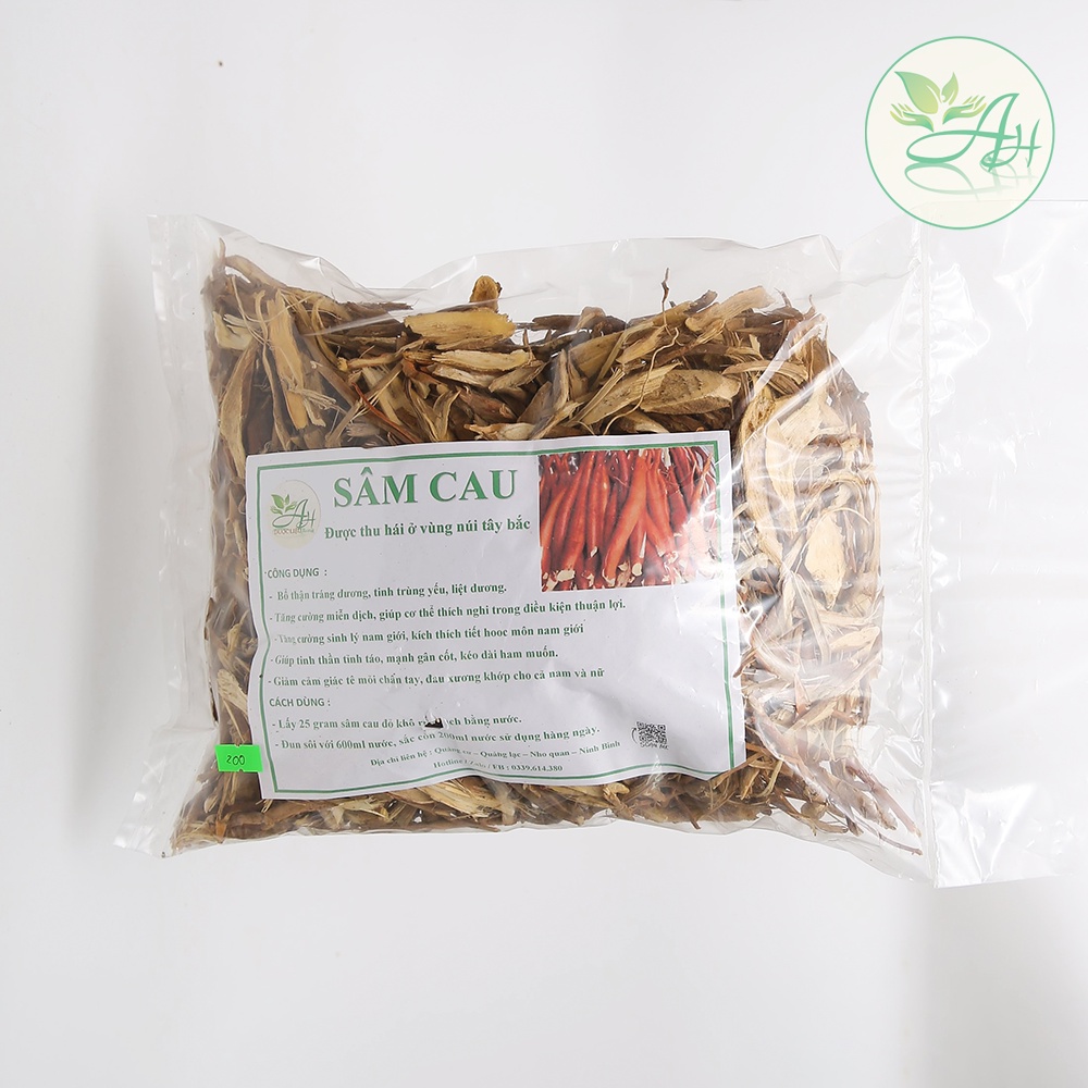 Rễ sâm cau đỏ 500G tây bắc khô đẹp