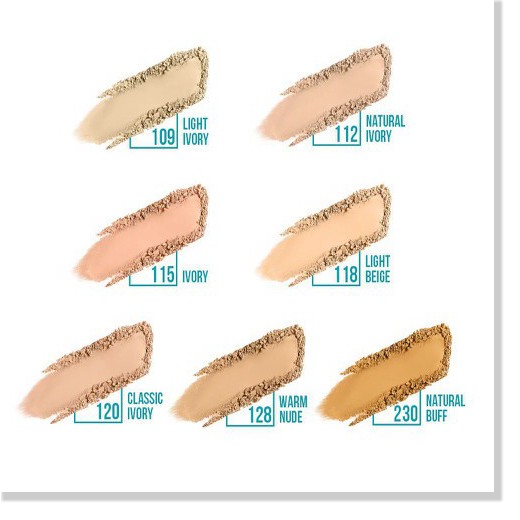 [Mã chiết khấu giảm giá sỉ mỹ phẩm chính hãng] Phấn Nén Mịn Lì Kiềm Dầu 12H Maybelline Fit Me Matte + Poreless Powder 12