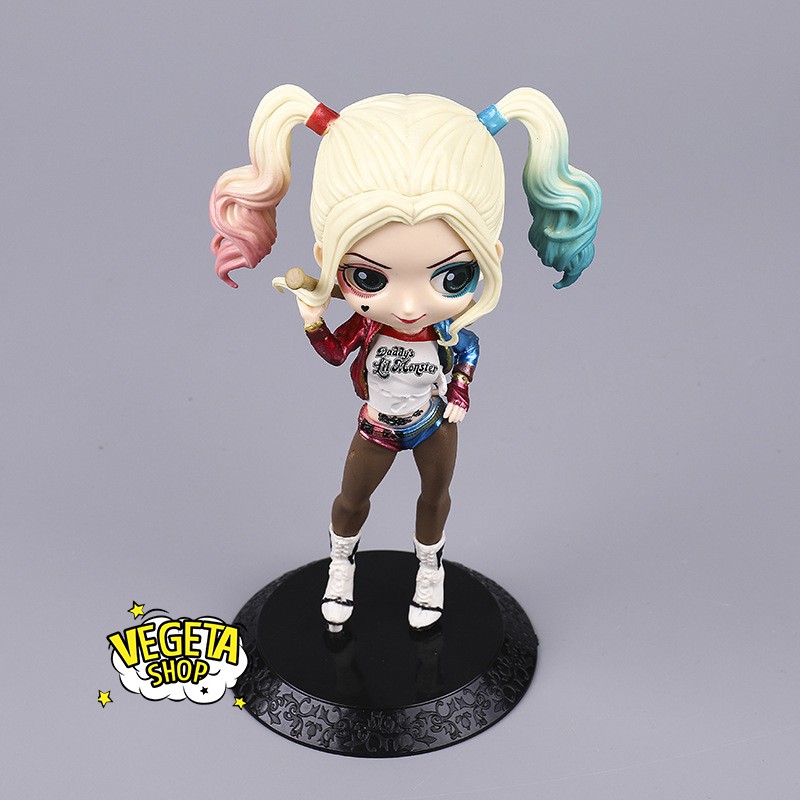 Mô hình DC - Mô hình Harley Quinn - Qposket - Cao 15,5cm