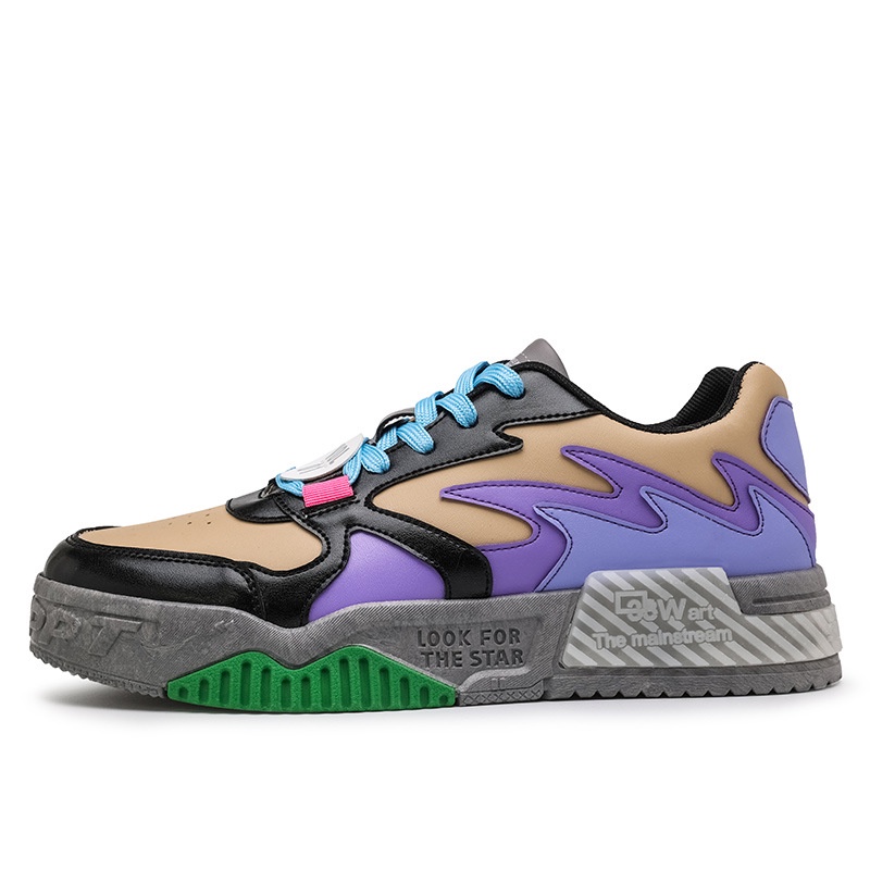 Giày Sneaker Cổ Thấp Phong Cách Đường Phố Châu Âu Thời Trang Mùa Thu Năm 2021 Cho Nam