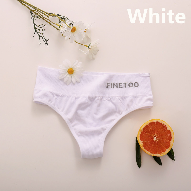  Quần Lót FINETOO Lọt Khe Vải Cotton Màu Trơn Cho Nữ | BigBuy360 - bigbuy360.vn