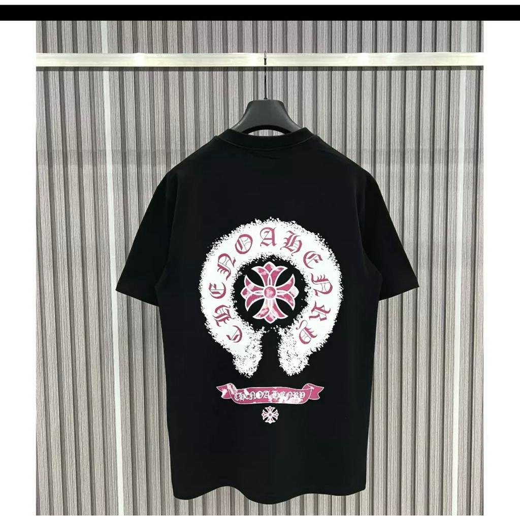 Áo thun nam nữ họa tiết Thập Tự Chrome Hearts