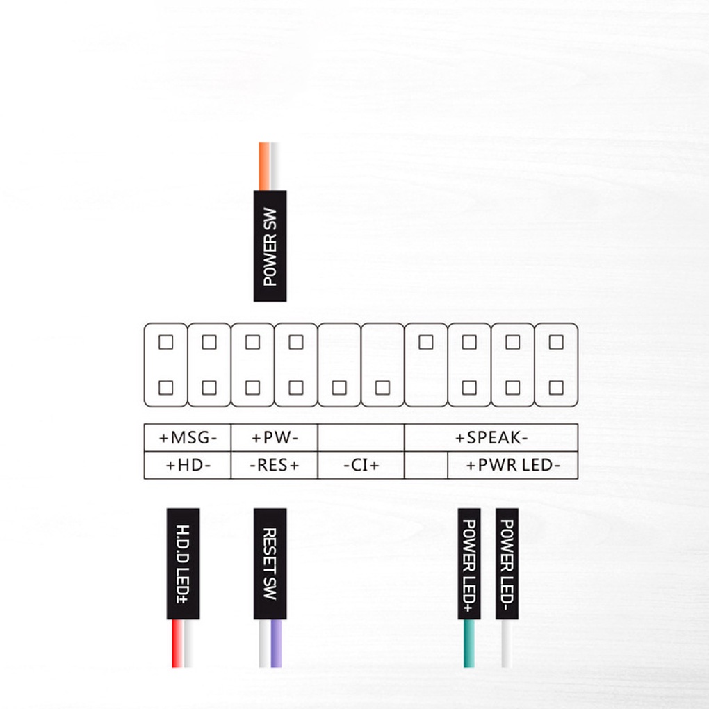 Desktop PC Computer Case Power Supply on/off Reset Round Big Button Switch with 1 6m Cable【Huiteni】