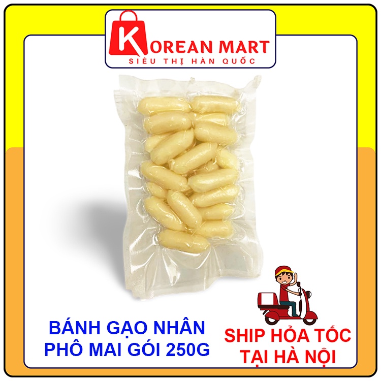 Bánh gạo nhân phô mai gói trắng