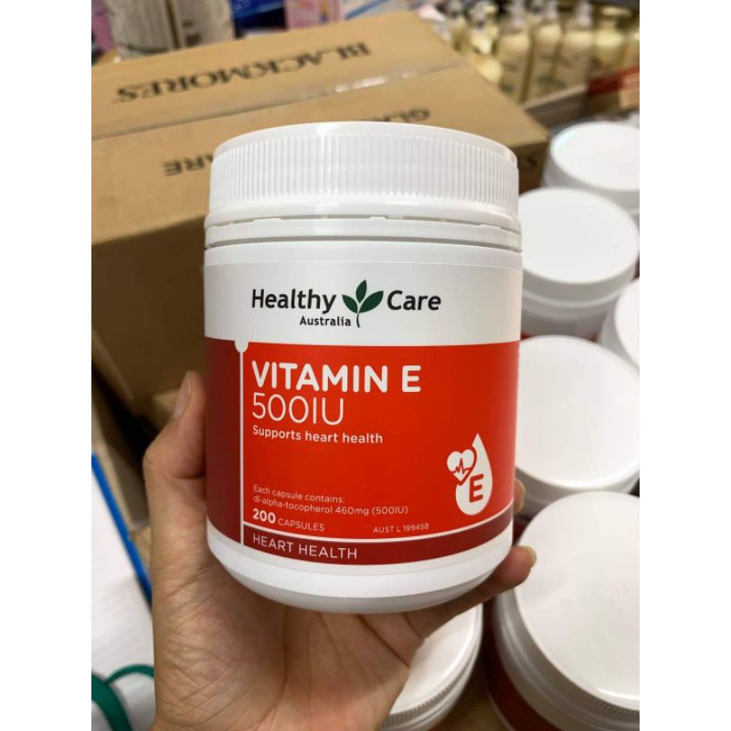 VITAMIN E HEALTHYCARE 500IU (200viên)