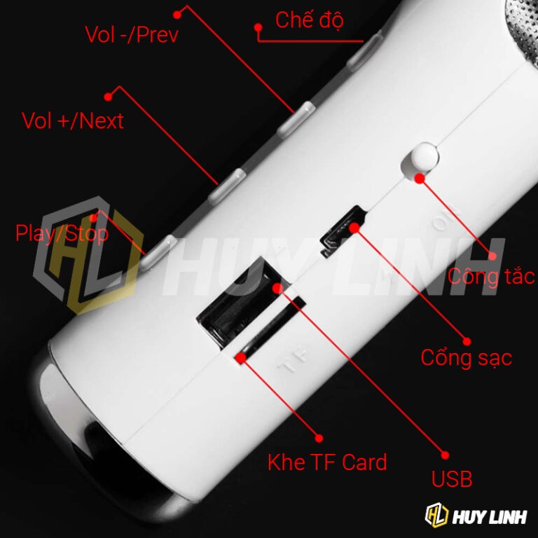 Loa bluetooth hình tai nghe Airpods khổng lồ cực hót - Loa tai nghe bluetooth MK201/TF FM Aux Mic