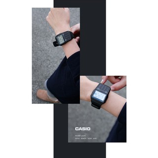 Đồng hồ nam dây cao su Casio CA-53W