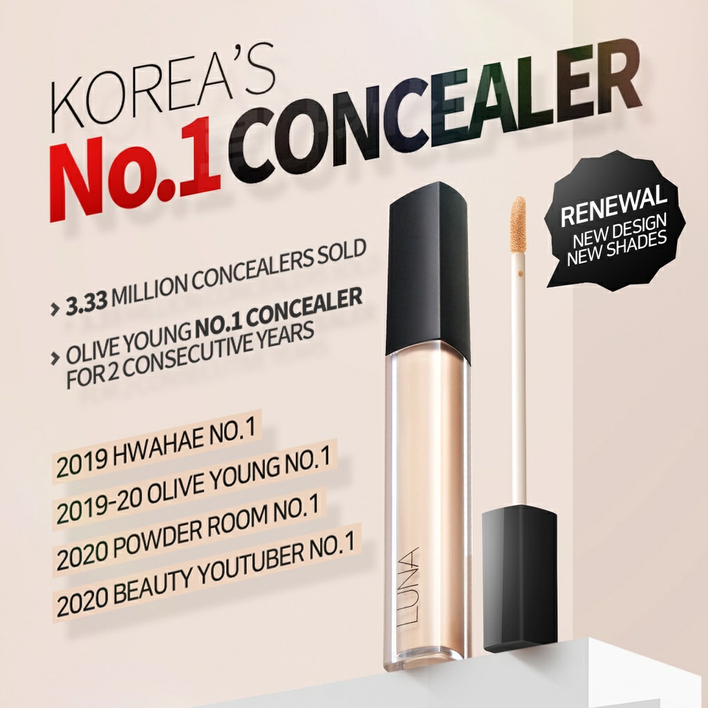 Kem che khuyết điểm LUNA LONG LASTING TIP CONCEALER