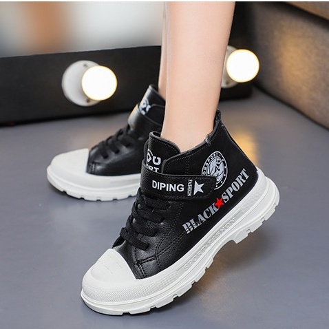 Giày bốt cao cổ bé gái phong cách Hàn Quốc(hàng mới về) B075