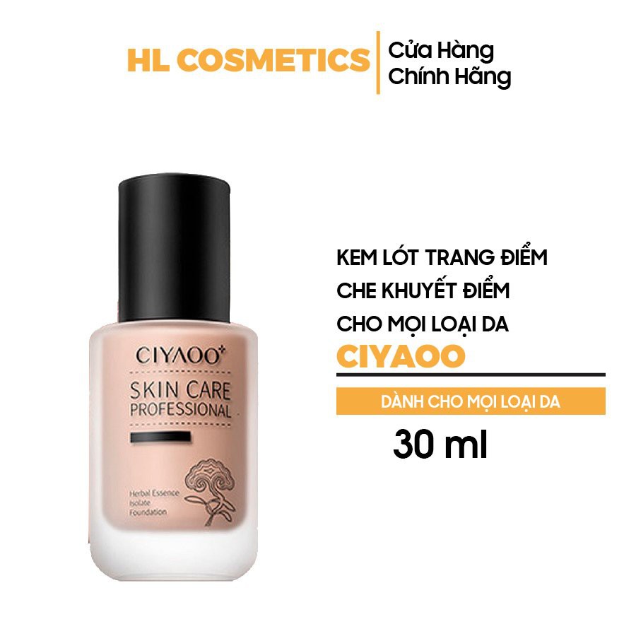 KEM LÓT TRANG ĐIỂM CIYAOO CHE KHUYẾT ĐIỂM CHO MỌI LOẠI DA 30ml QX0020 | BigBuy360 - bigbuy360.vn