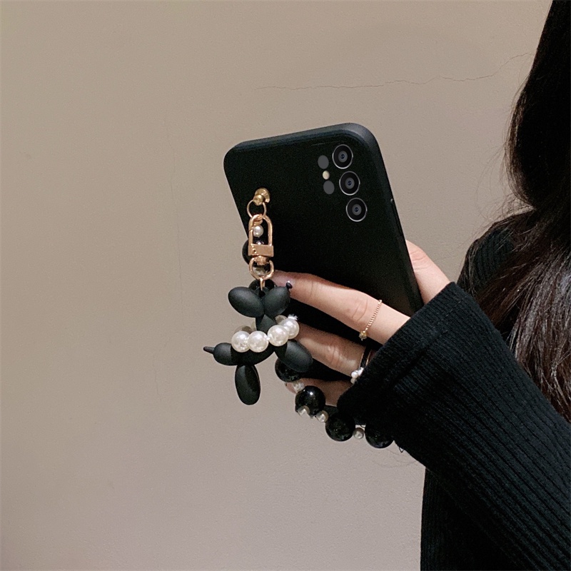 Ốp Điện Thoại Dẻo Họa Tiết Chó Poodle Cho IPhone 12 13 Pro Max 11 Pro X Xs Max Xr 7 8 Plus Se 2020 6 6s 13