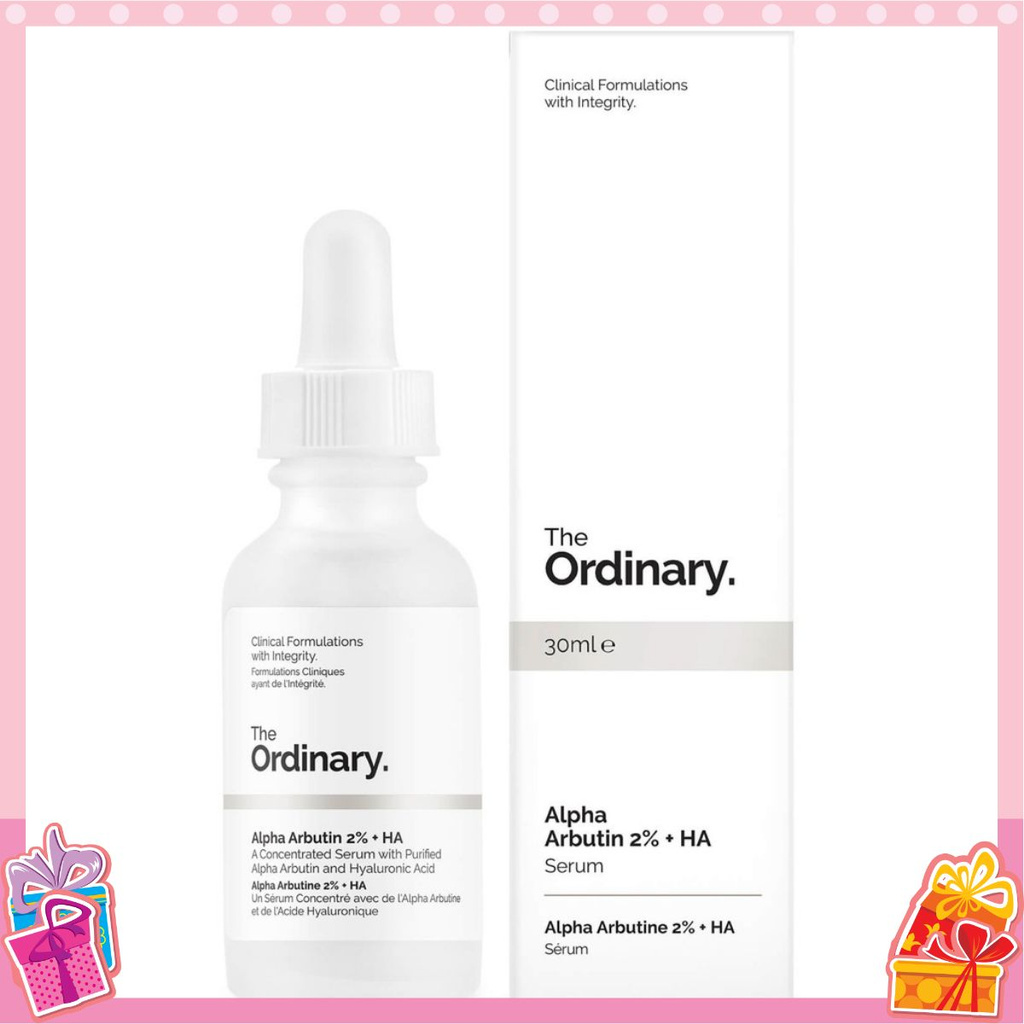 Serum Trắng Da Alpha Arbutin 2% +HA The Ordinary Chuẩn Chính Hãng