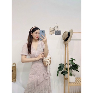 Đầm voan 🌷Đầm voan hoa xoè