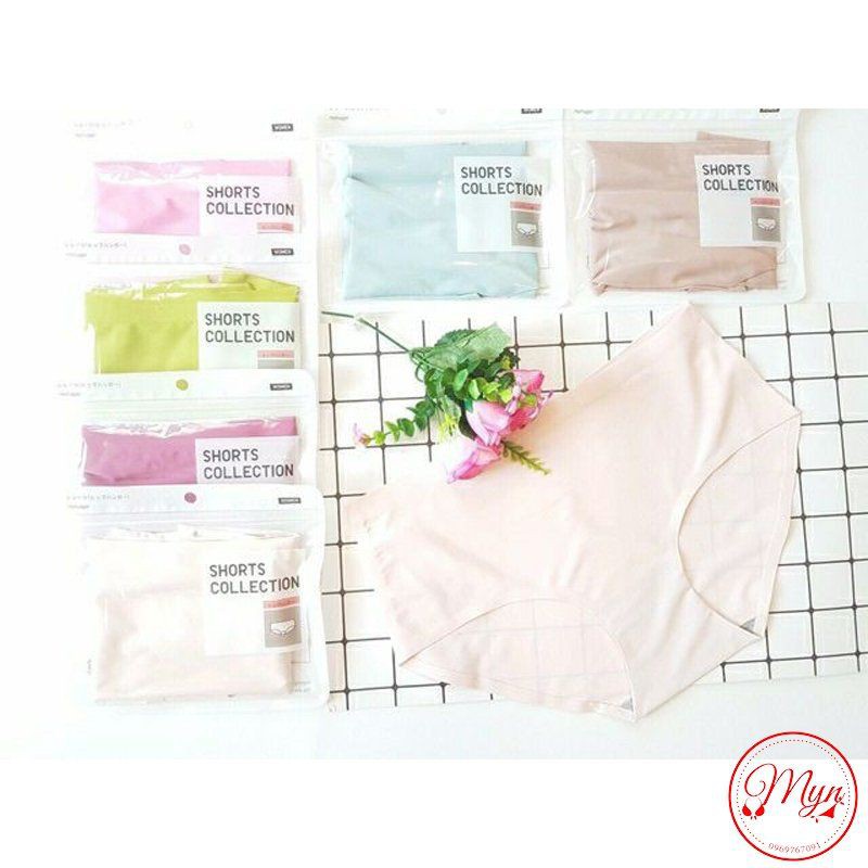 (1 QUẦN 1 TÚI ZIP) QUẦN LÓT ĐÚC LẠNH XUẤT NHẬT KHÁNG KHUẨN MỀM ÊM
