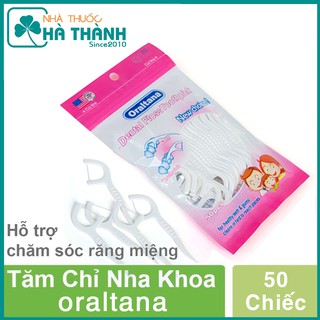 Tăm chỉ nha khoa nhật bản - oratana, Sợi nhỏ, Túi 50 chiếc