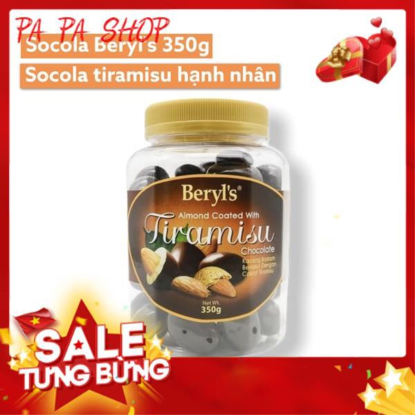 ❀ SOCOLA TIRAMISU HẠNH NHÂN BERYL'S 350G ❀