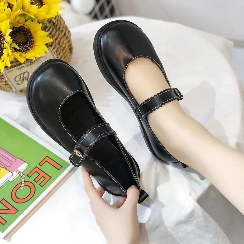 Giày Lolita Vintage Ulzzang ( +2% phí shopee )