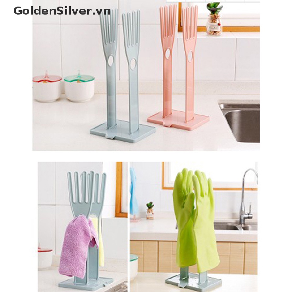 Giá đỡ găng tay cao su abs thoát nước tiện dụng cho nhà bếp