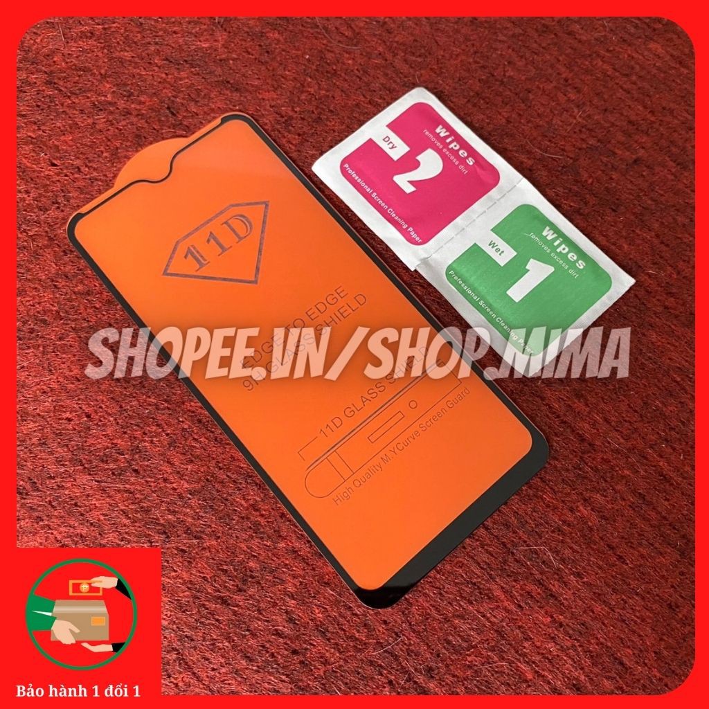 Kính Cường Lực Xiaomi POCO M3 - Siêu Mượt-Full màn cao cấp- Cảm ứng siêu nhạy-Không bám vân tay - Bảo hành 1 đổi 1