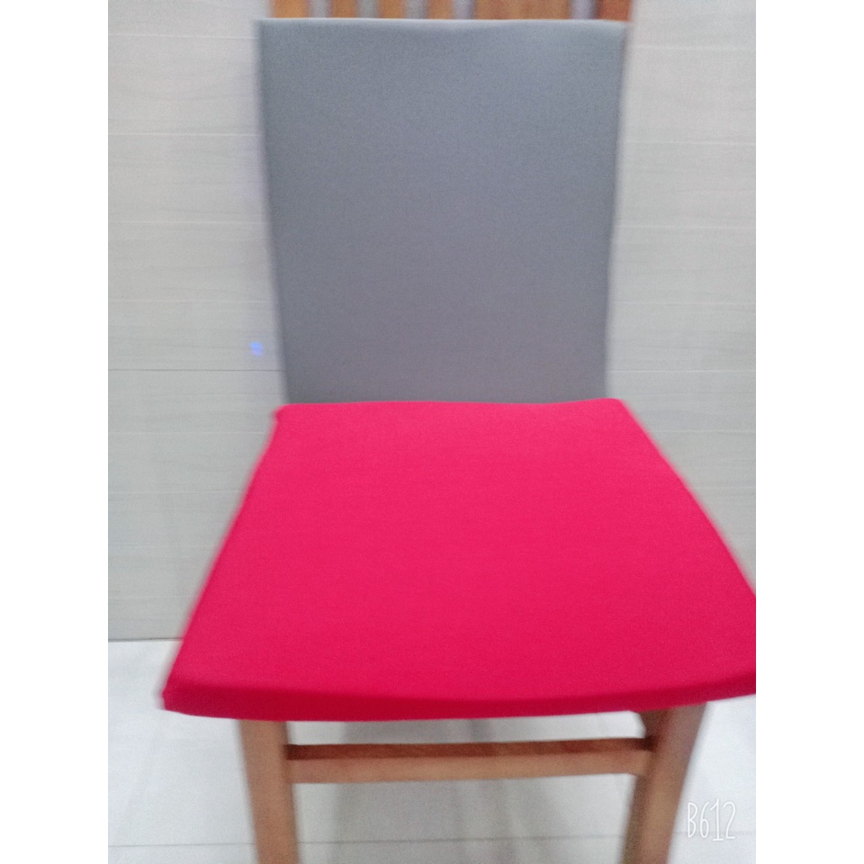 Nệm Vuông ngồi bệt màu Đỏ Đô kích thước 40x40 cm dày 3cm.có kéo khóa.