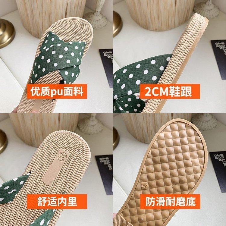 Dép Nữ Họa Tiết Chấm Bi Thời Trang | BigBuy360 - bigbuy360.vn