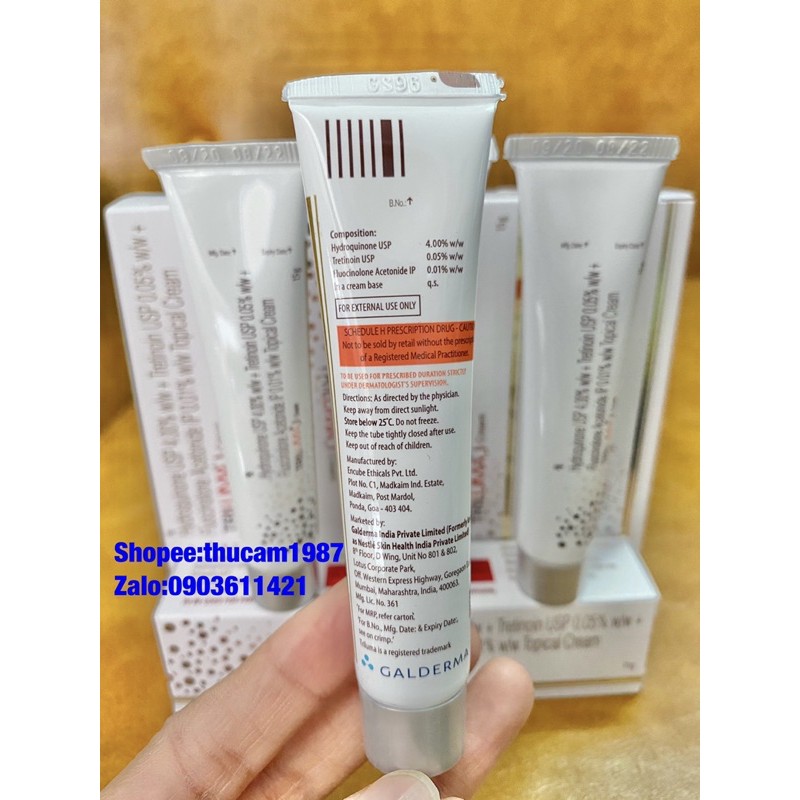 kem trắng da , loại bỏ mụn, nám , tàn nhang Triluma 15g. | BigBuy360 - bigbuy360.vn
