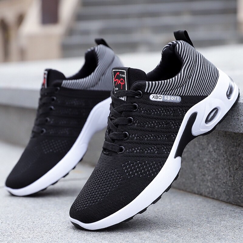 Giày Sneaker Thể Thao Nam Đế Đệm Khí XBCC Sport Thoáng Khí Kiểu Dáng Đơn Giản Phù Hợp Với Mọi Lứa Tuổi