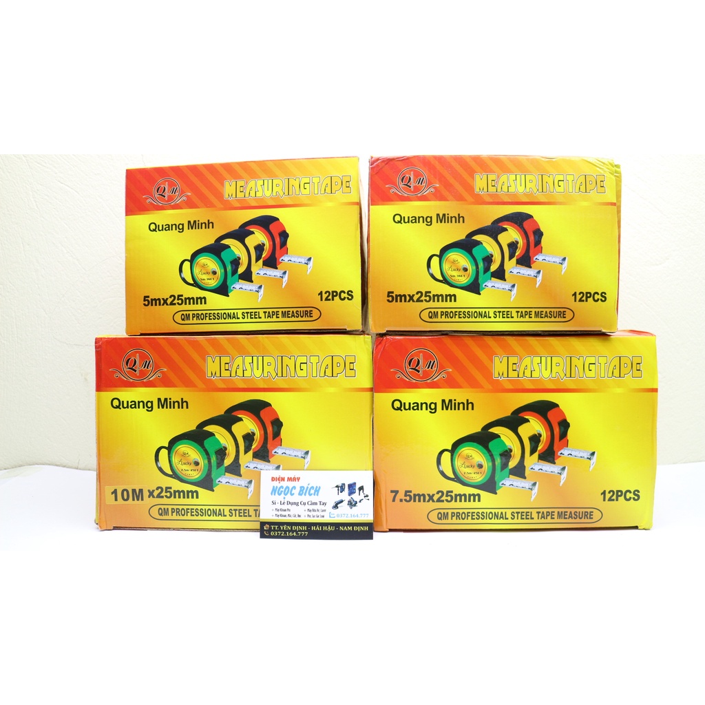 Thước mét cao su chống va đập SAIKO 5m - 7,5 - 10m [LOẠI XỊN]