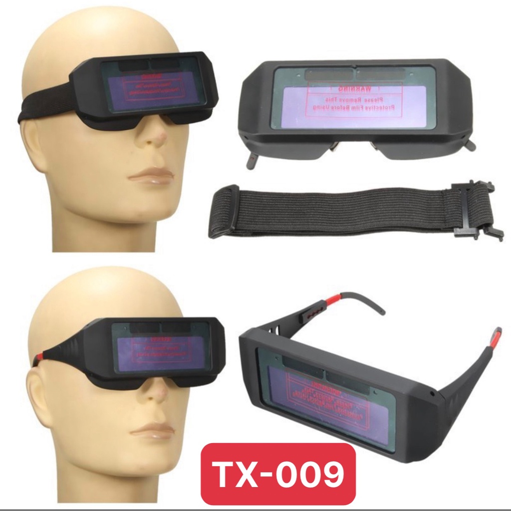 Kính hàn điện tử TX-012S màu xanh hàng cao cấp, hàng công ty chính hãng