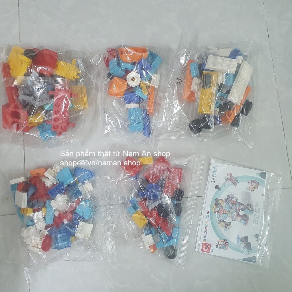 Bộ lắp ráp mô hình Robot, thương hiệu FEELO/FEI LE