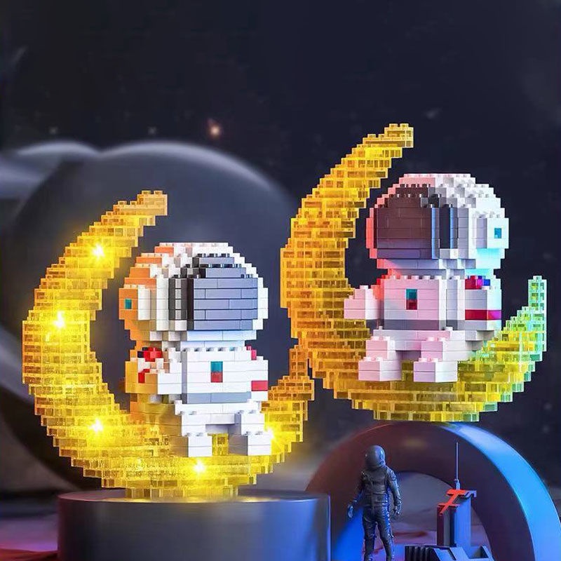 Bộ Đồ Chơi Lắp Ráp Mô Hình Lego Phi Hành Gia Độc Đáo Thú Vị