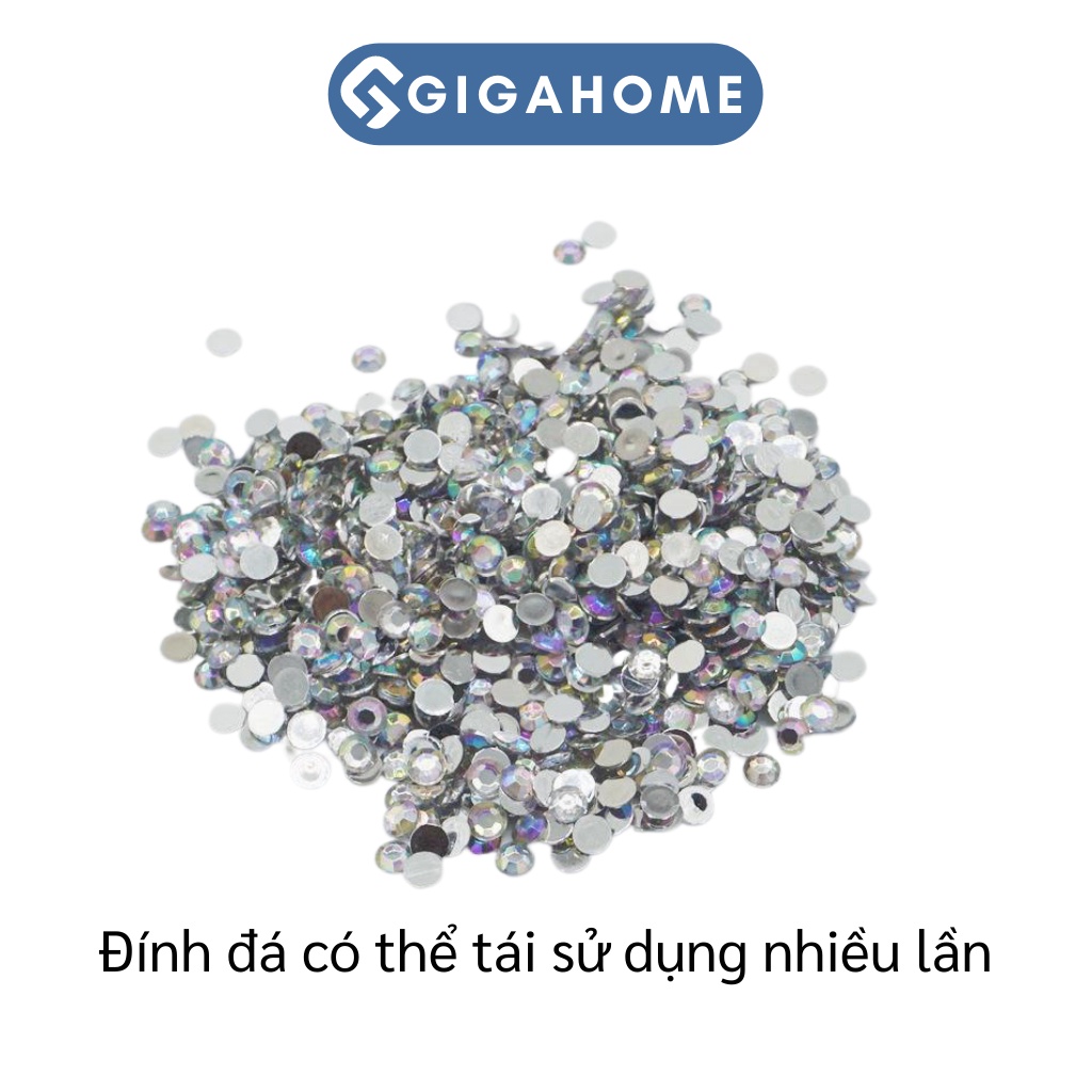 Hộp 13 Ngăn Đá Đính Trang Trí Móng Tay GIGAHOME Siêu Sáng 6508