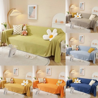 Vỏ Bọc Ghế Sofa Bốn Mùa Toàn Diện Chống Trầy Xước Màu Trơn Thông Dụng