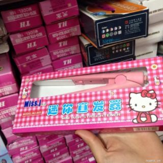Máy Uốn Tóc Mini Hello Kitty