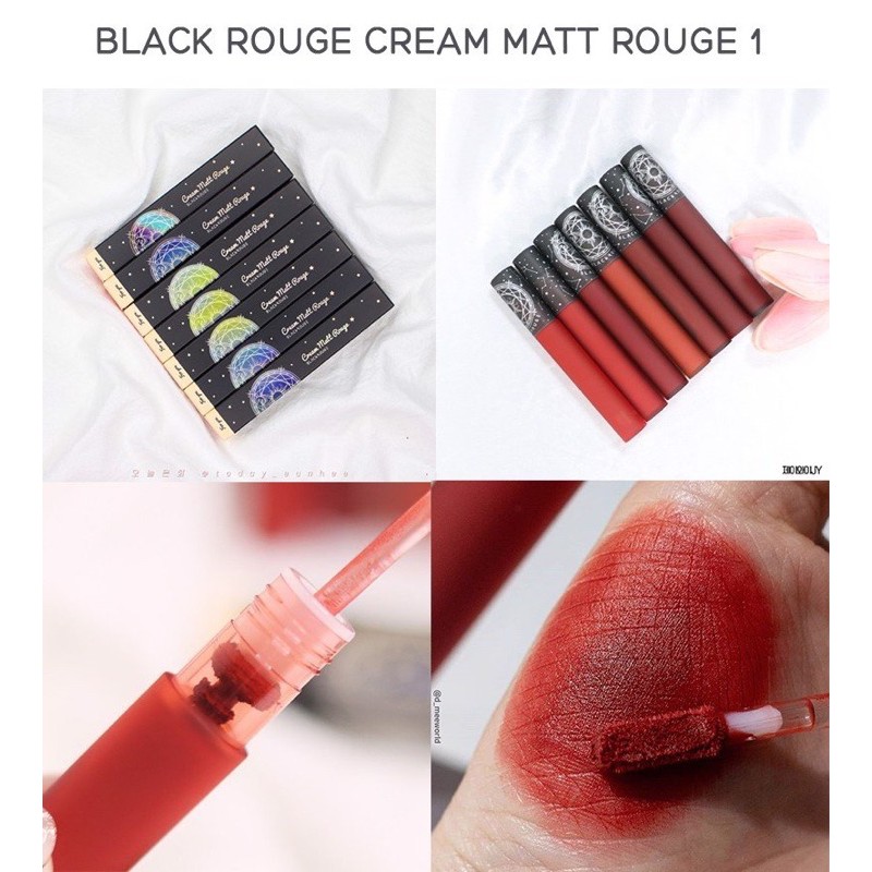 Son Kem Lì Black Rouge Cream Matt Rouge