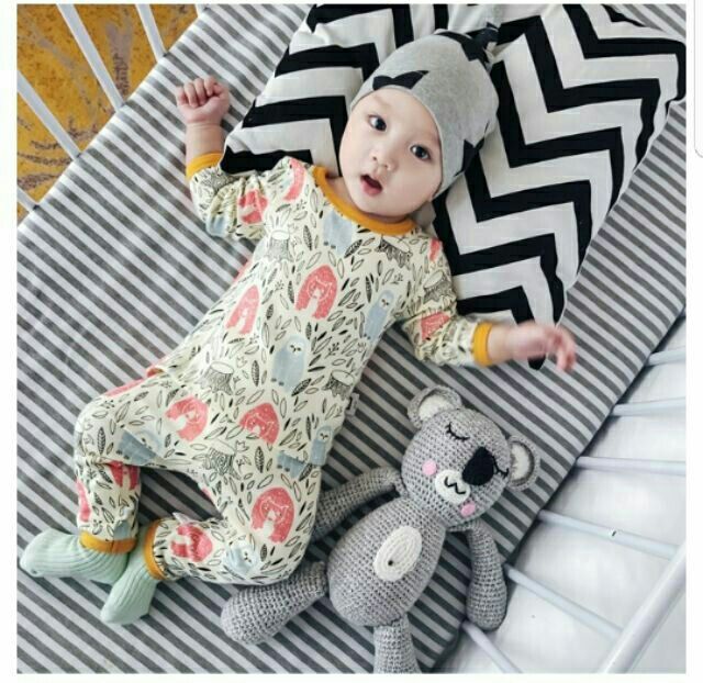 Bộ mặc nhà ôm bụng Baby city cực đẹp cho bé