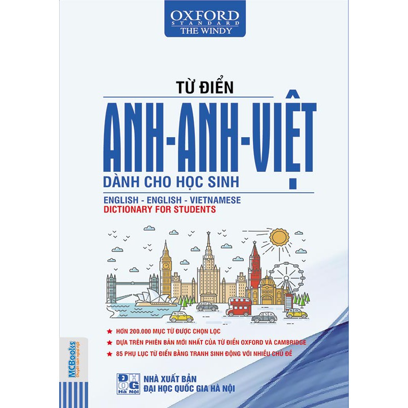 Sách - Từ điển Anh - Việt dành cho học sinh - The Windy (bìa ngẫu nhiên) | BigBuy360 - bigbuy360.vn