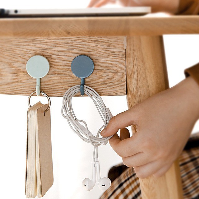 Móc Treo Đồ Dán Tường Tự Dính Thiết Kế Dễ Thương Tiện Dụng