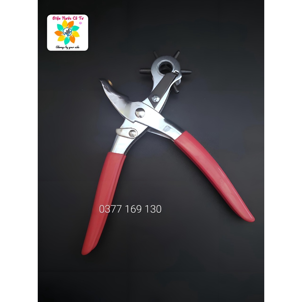 Kìm Bấm Lỗ Dây Nịt VISKING 2ly đến 4.5ly